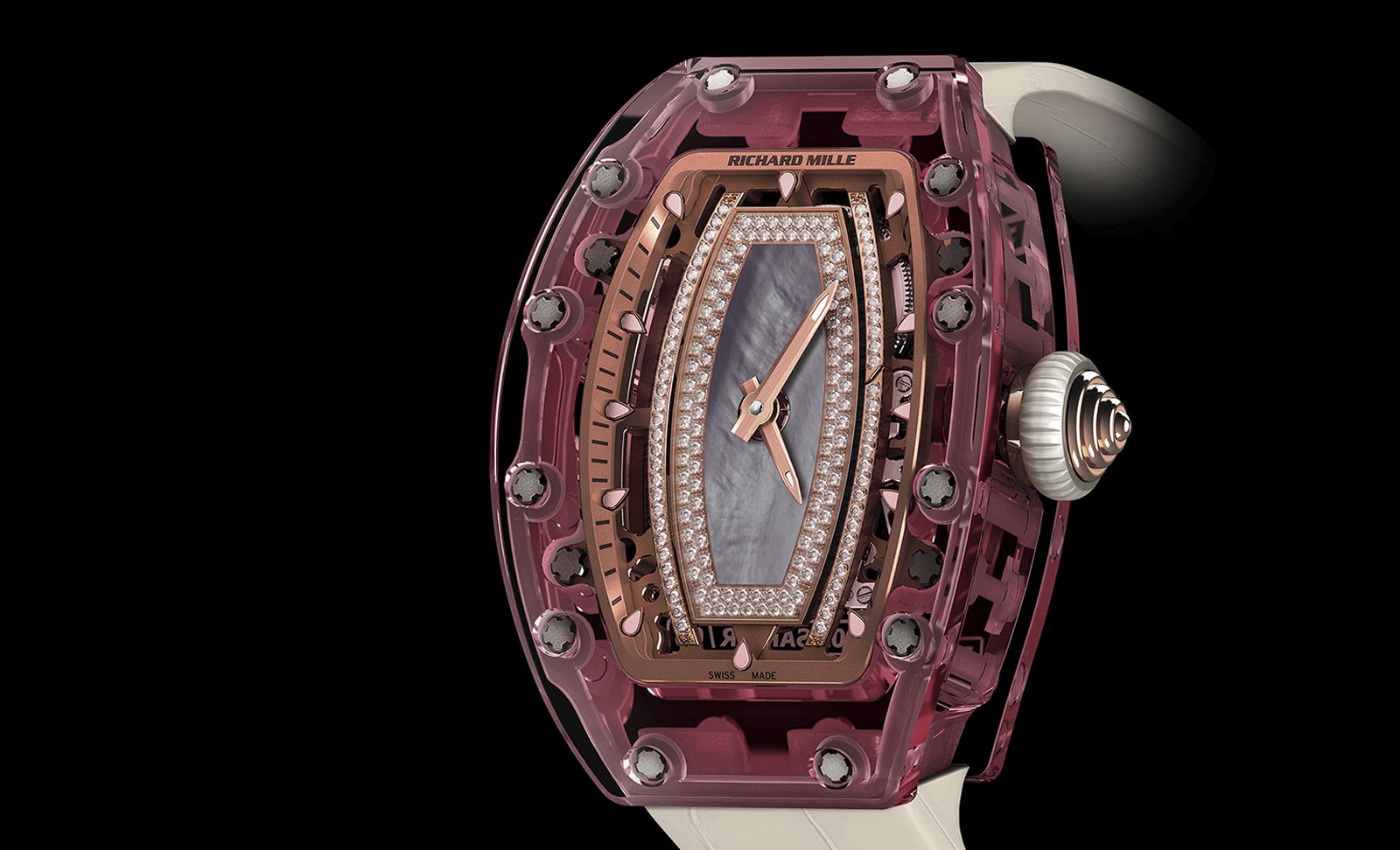 Pink Lady Sapphire Richard-Mille Watch RM 07-02