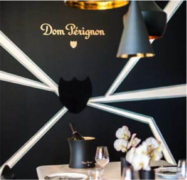 Photo Credit: Dom Perignon Hotel de Paris "Pop Up" Suite