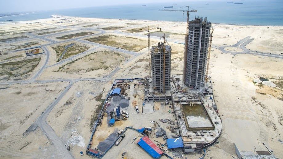 Photo Credit: Aerial view of Eko Pearl Towers l