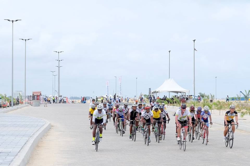 Photo Credit: The First Ever Cycology Criterium bicycle race was held on Eko Atlantic, May 30th, 2016