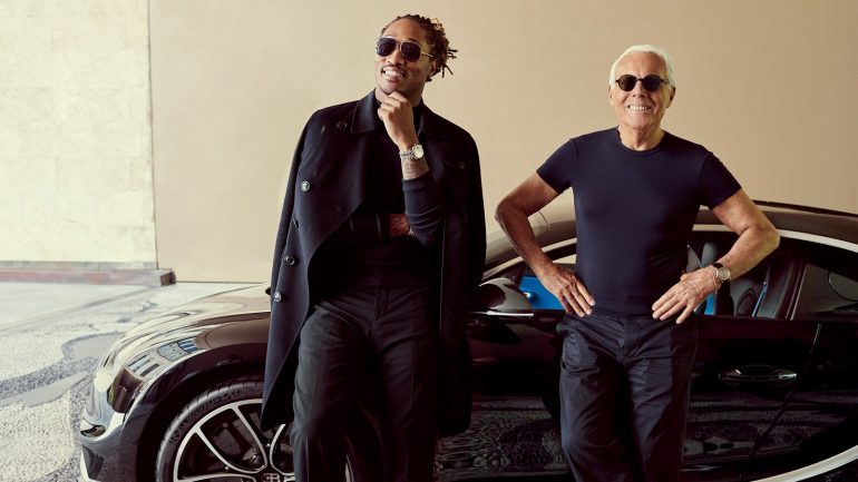 Luxafrique Future Giorgio Armani Bugatti