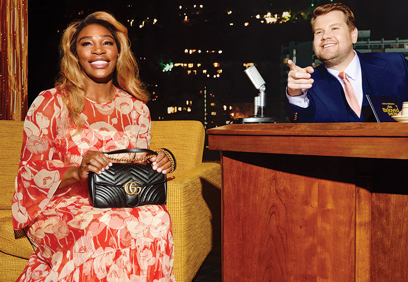 Gucci Beloved Campaign with Serena Williams and James Corden