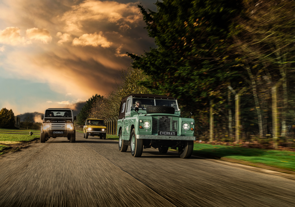 Iconic 4x4 Range Rover models redefined and transformed for the 21st century - and beyond